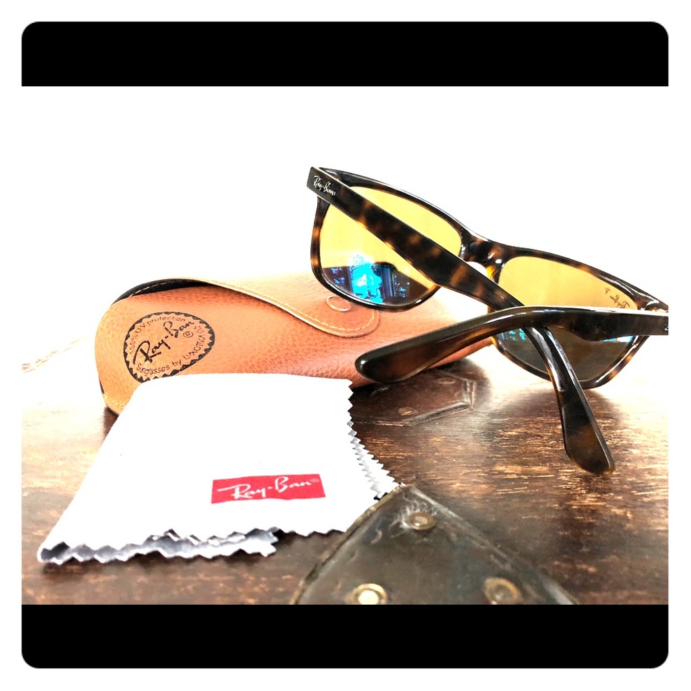 Polarized Tortoise Ray Ban large wayfarer